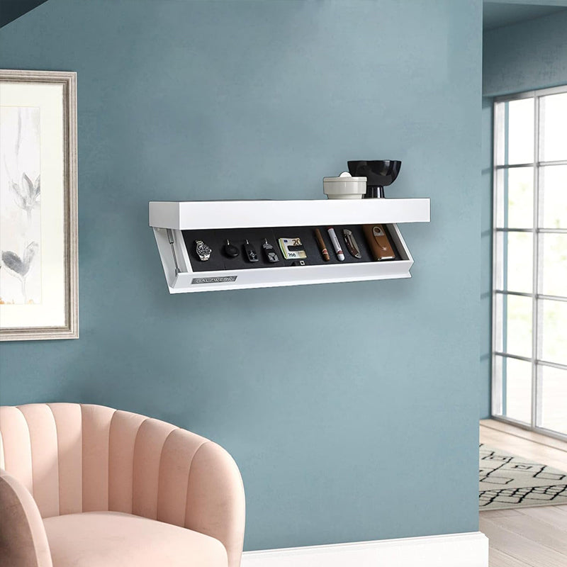 Stealth Shelf - Wall Mounted Shelf w/ Hidden Storage Compartment