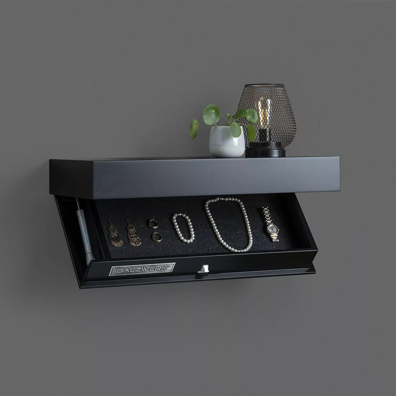 Stealth Shelf - Wall Mounted Shelf w/ Hidden Storage Compartment