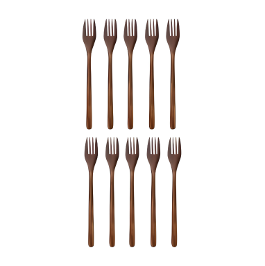 Eco-Friendly Natural Wood Fork Set Sustainable Stylish Dining Utensils