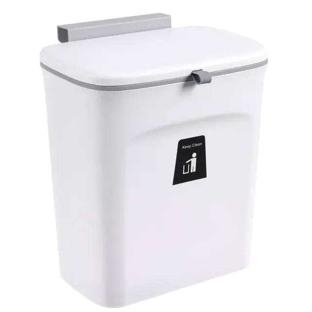 Wall Mounting Kitchen Garbage Trash Can Kitchen Waste Bin