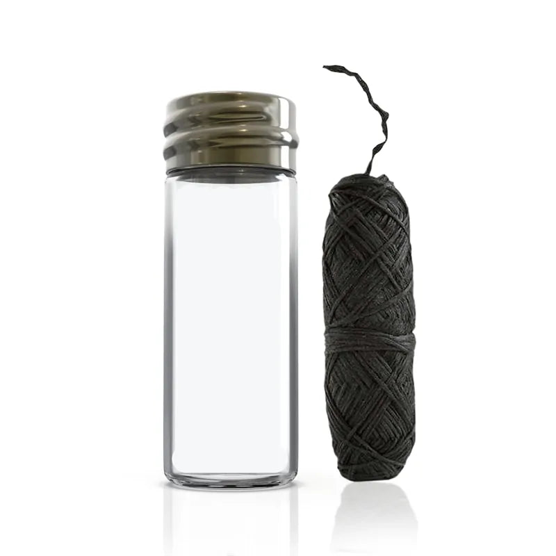 Natural Bamboo Fiber with Activated Charcoal Dental Floss