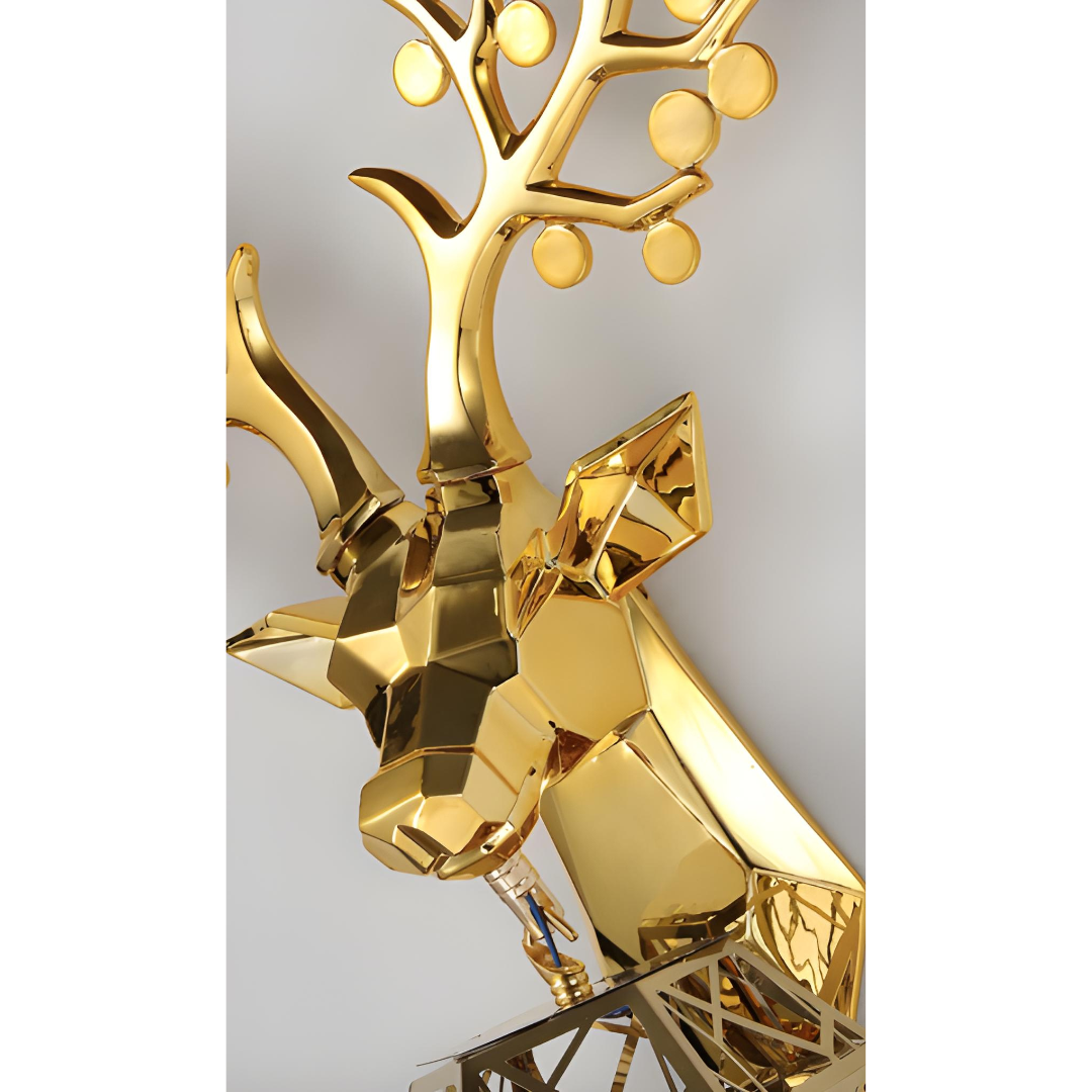 Decorative Deer Head Wall Lamp w/ Antlers ADD SPECS
